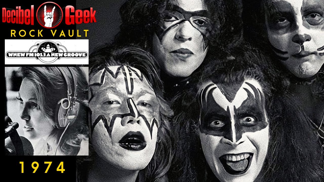 KISS на WNEW с Эллисон Стил «Ночная птица» — 1974