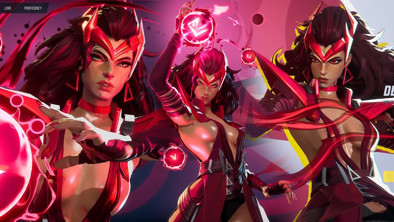Skimpy Scarlet Witch Revamped Mod | Marvel Rivals Season 2 Mod Game Play