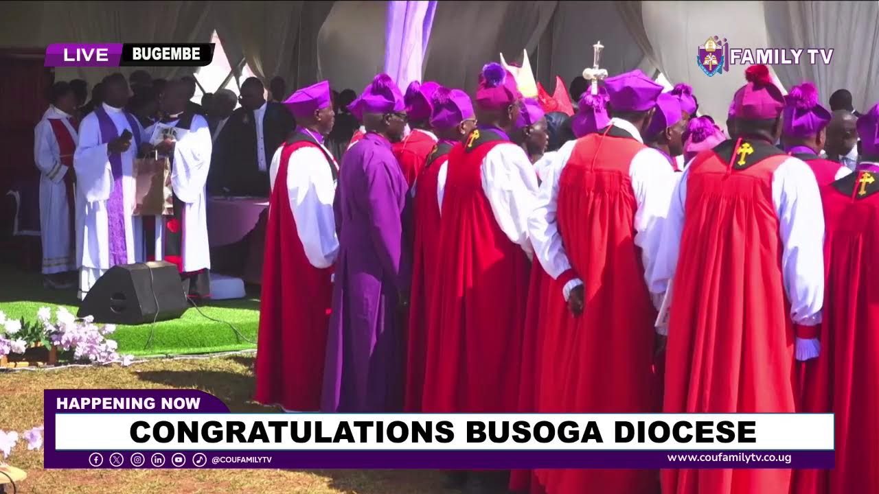Consecration & Enthronement of the Bishop of Busoga Diocese | Christ’s Cathedral Bugembe, Jinja