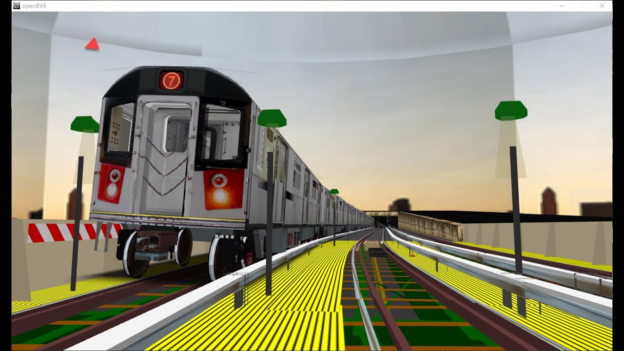 OpenBVE Fiction: 7 Train To Flushing-Main Street From College Point