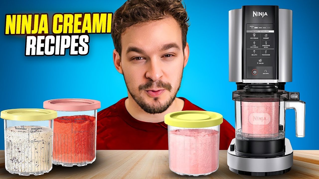 3 рецепта NINJA CREAMI с высоким содержанием белка и низкой калорийностью, без которых вы не смож...