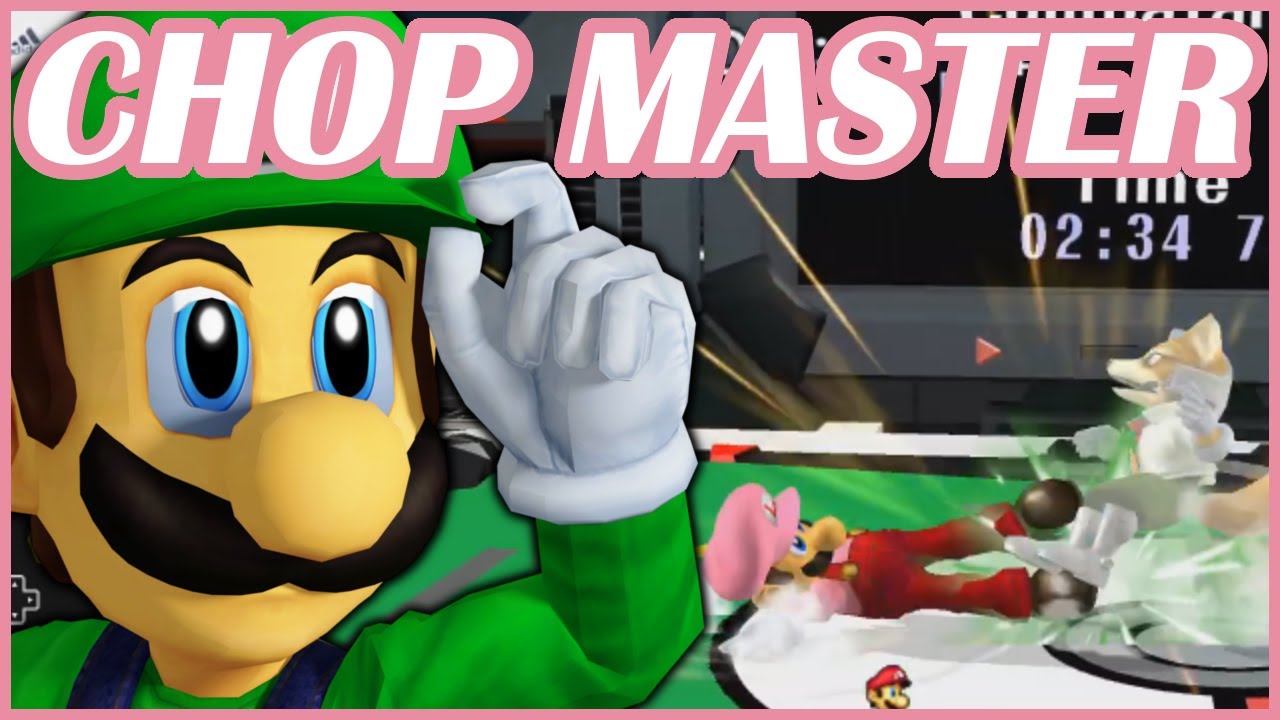 CHOP MASTER &mdash; лучшие моменты Ka-Master Luigi &mdash; Super Smash Bros. Melee