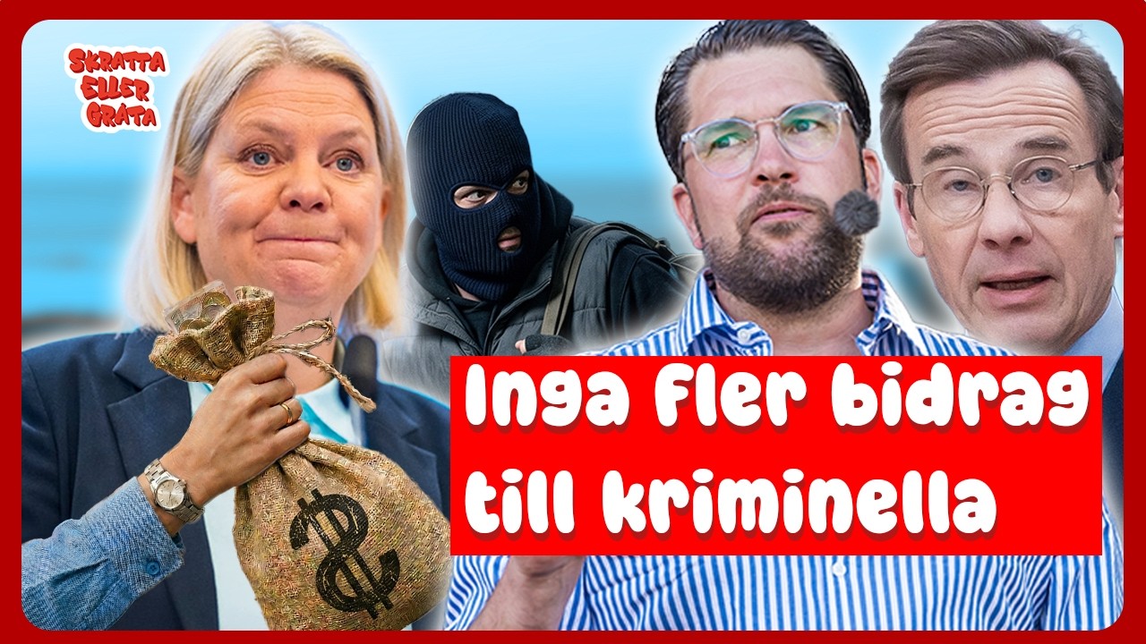 Regeringen vill stoppa bidrag till grovt kriminella &ndash; Skratta eller gr&aring;ta