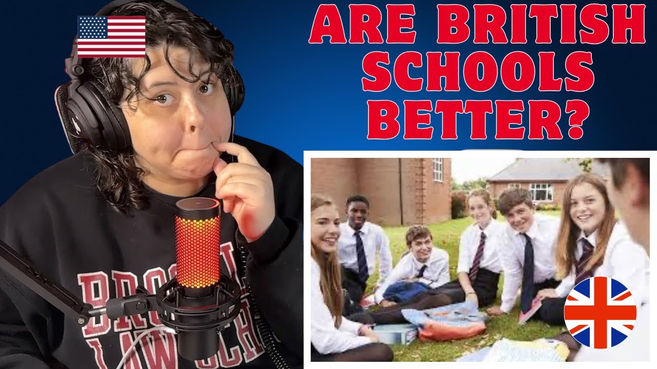 British Schools Explained! 🇬🇧 | American Reaction to the UK Education System