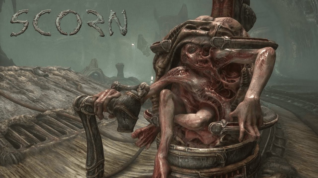 エイリアンの惑星を冒険するホラーゲームがヤバすぎた。『Scorn』- ゆっくり実況 #１