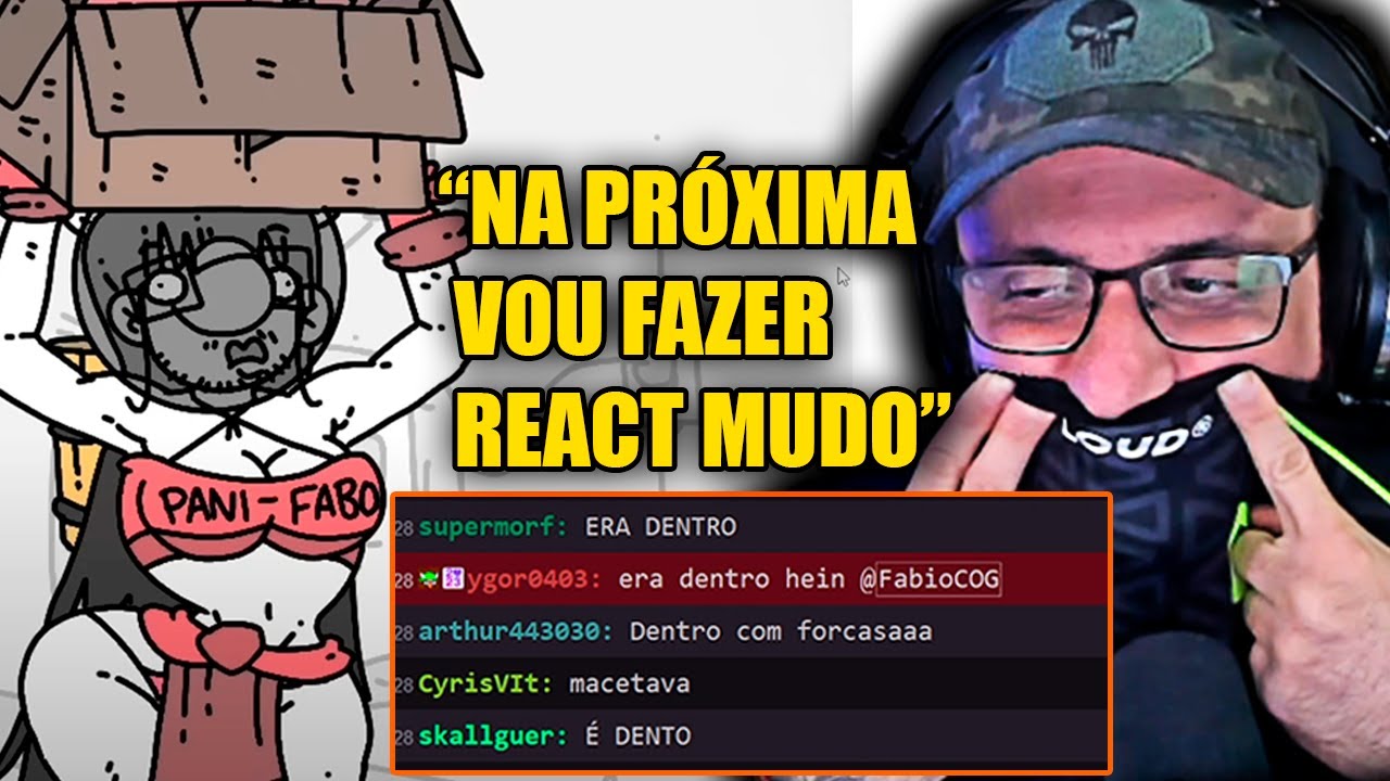 FABIOCOG REAGINDO VITU SE BORROU TODO (ANIMAÇÃO SMZINHO) REI ALEX