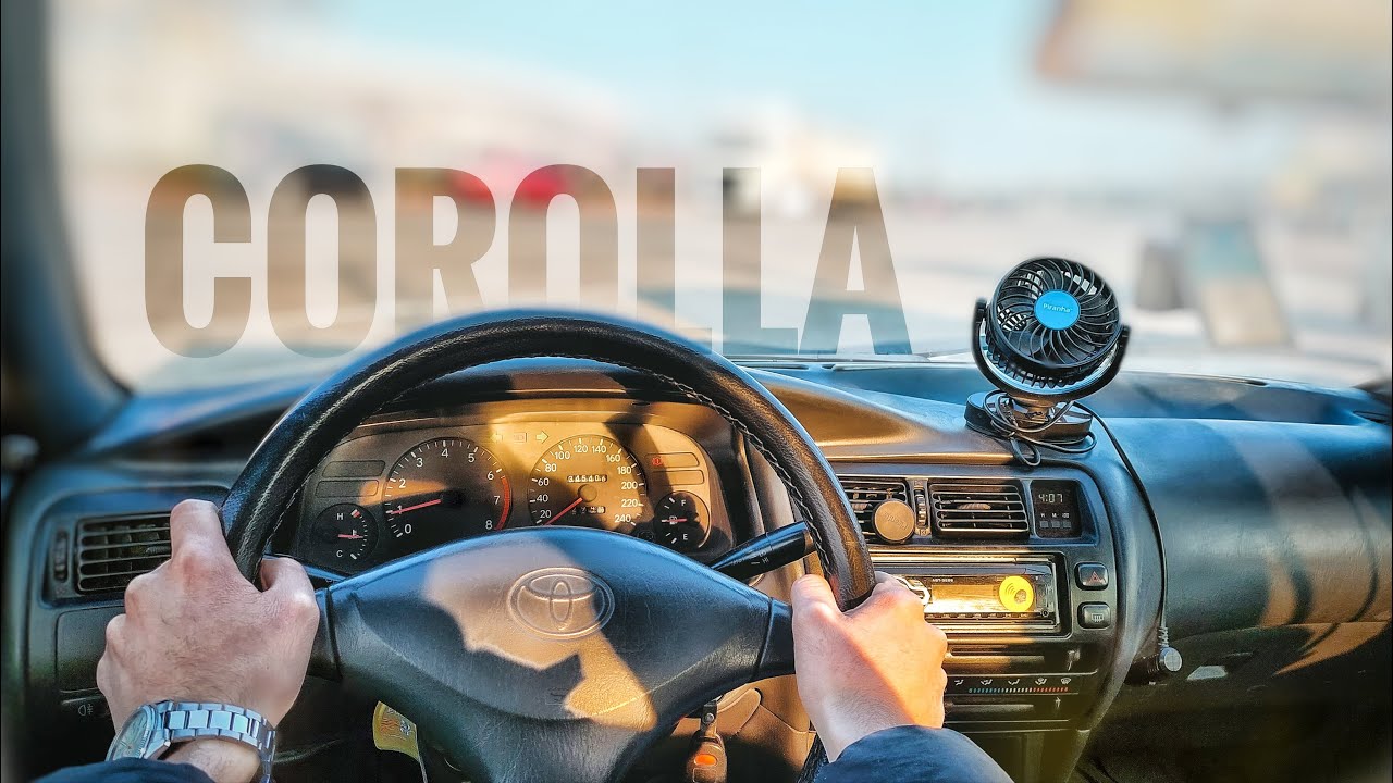 1998 TOYOTA COROLLA 1.6 XEİ | POV TEST SÜRÜŞÜ | OTOYOL | ASMR