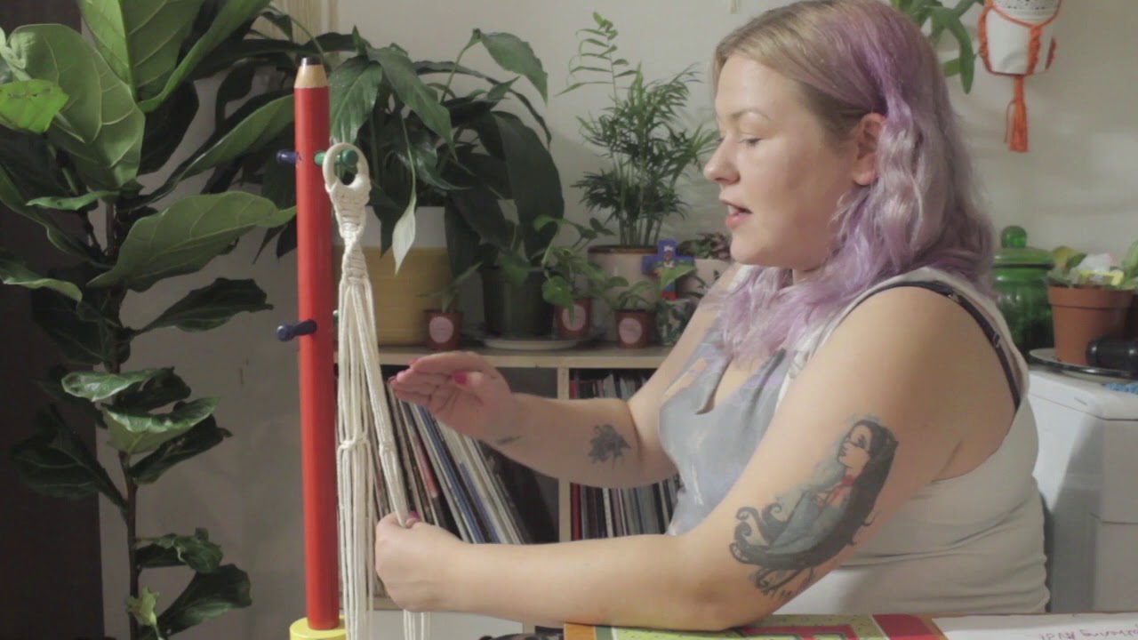How to make your own Macrame' plant holders.