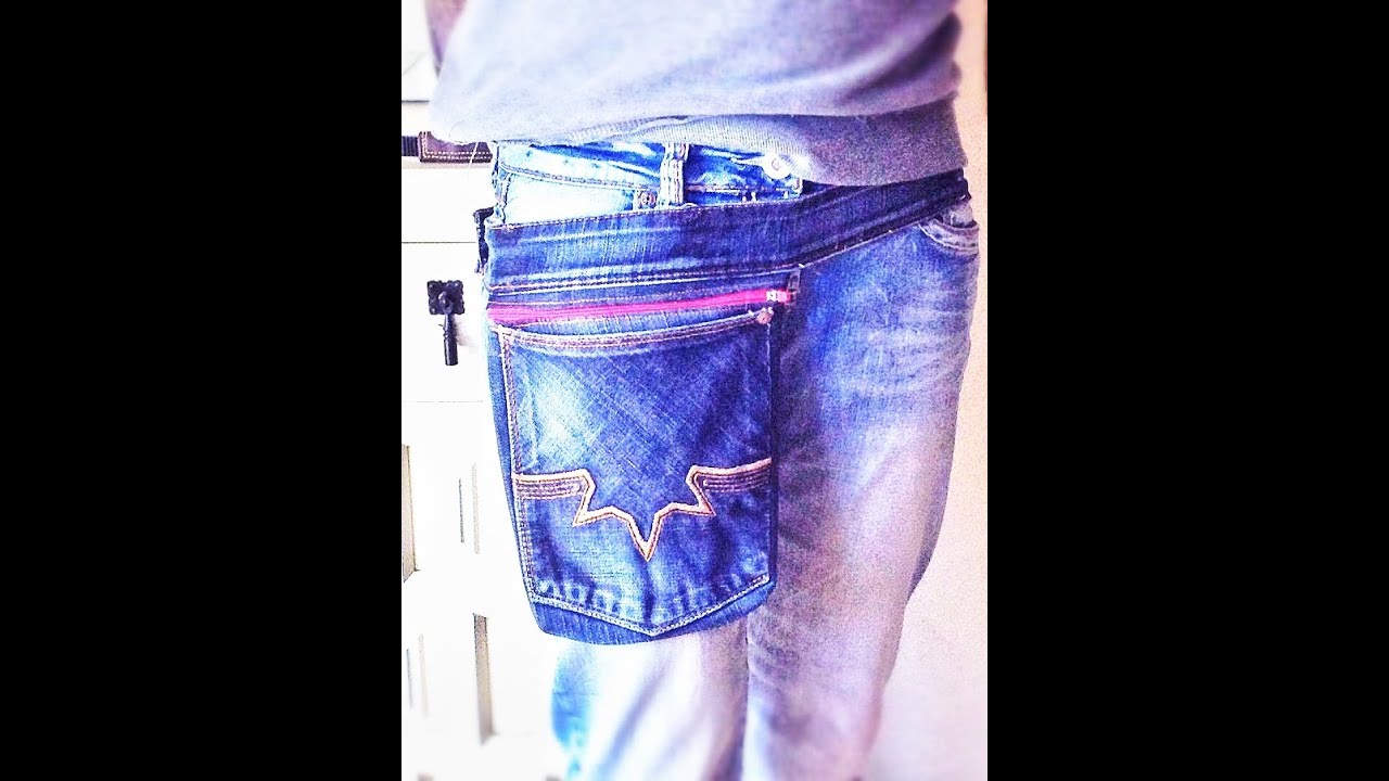 Bodytasche aus SecondHand Jeans