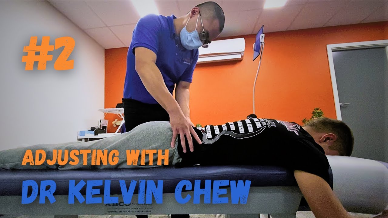 Adjusting with Dr Kelvin Chew #2 - Chiropractor Adelaide