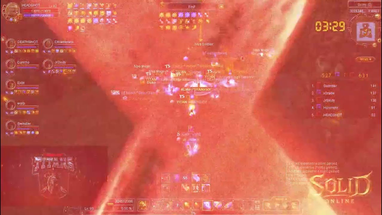 Solid Online Titans VS XTeam Battle Arena .