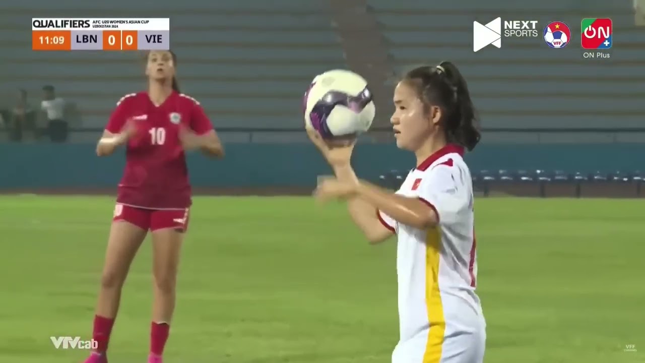 Nữ Việt Nam vs Nữ Lebanon | Vòng Loại Nữ Châu Á | Đại Chiến Căng Thẳng