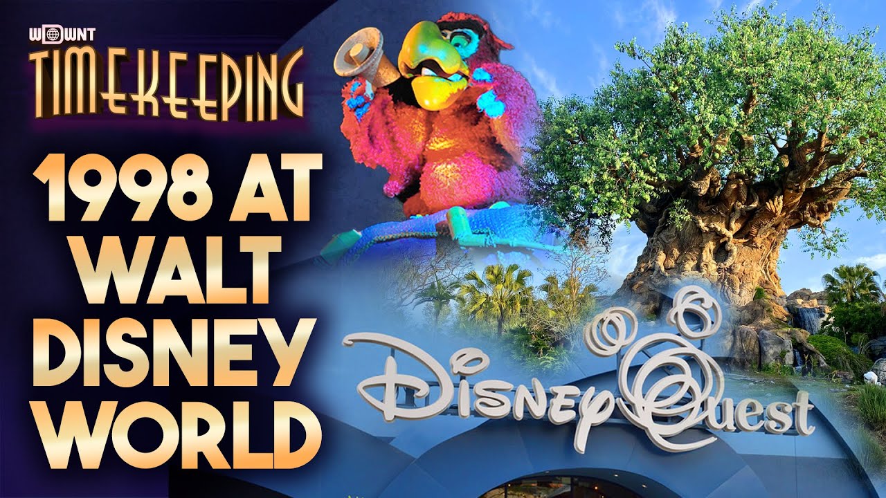 1998 - Animal Kingdom Goes Wild and Tiki Room Under New Management