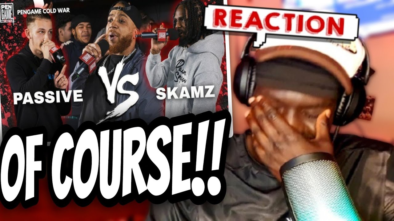PASSIVE vs SKAMZ | PenGame Rap Battle 2025 (REACTION)