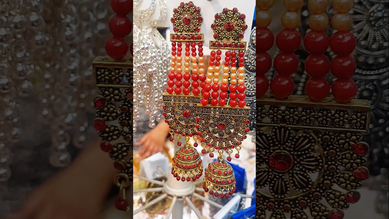 long type jhumakas @earrings#yt short #delhi #fashion #