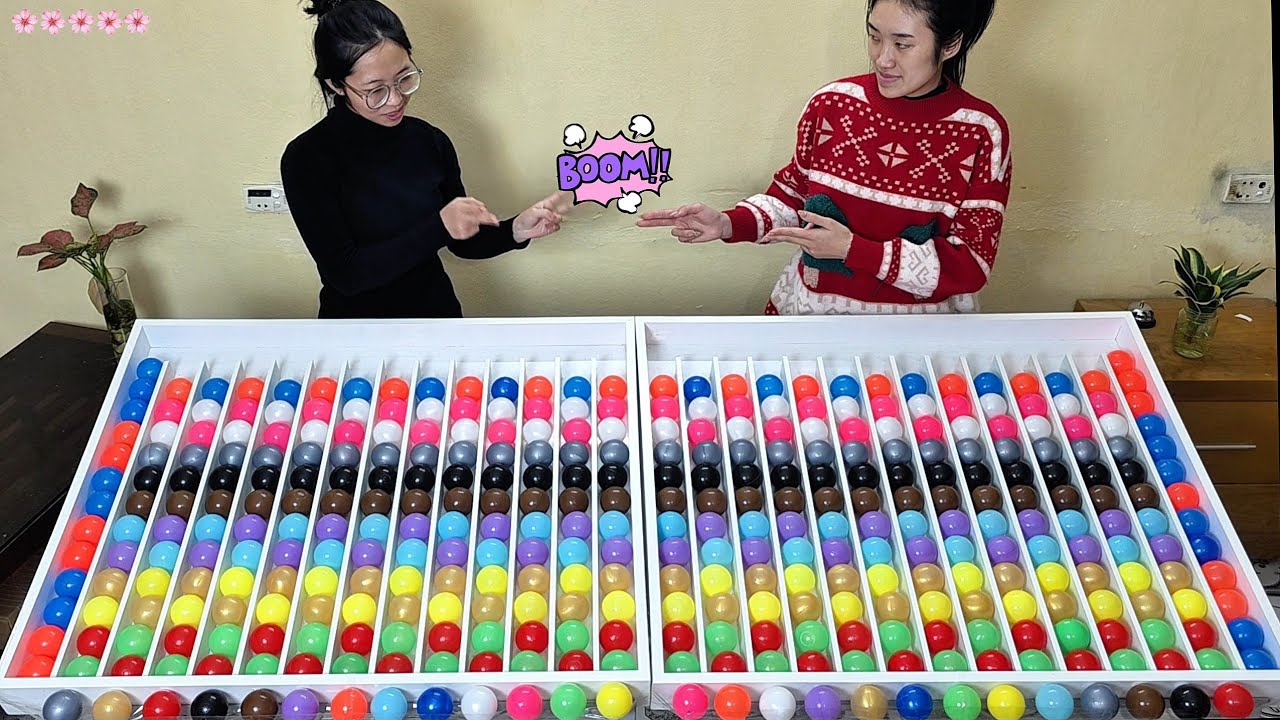 🆚 Too Close to Call! | Color Ball Sorting Showdown 😆