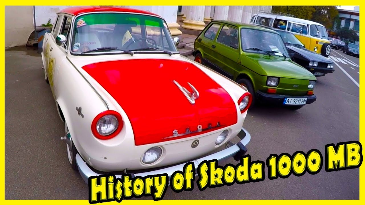 Custom Classic Cars from the 60s. History of Skoda 1000 MB. Old Cars Show