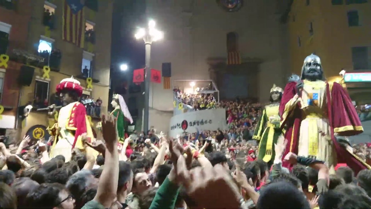 La Patum 2018 - Patum Completa dijous - Gegants (3)