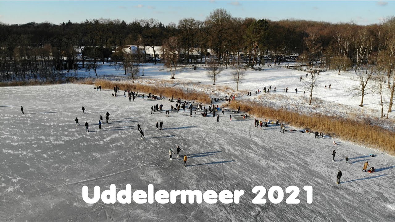 Schaatsen op het  Uddelermeer ❄ 2021