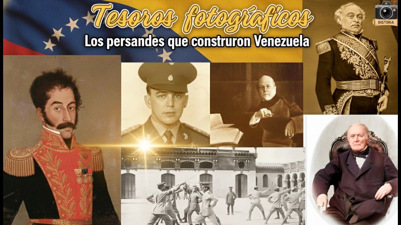 Fotos históricas de grandes VENEZOLANOS
