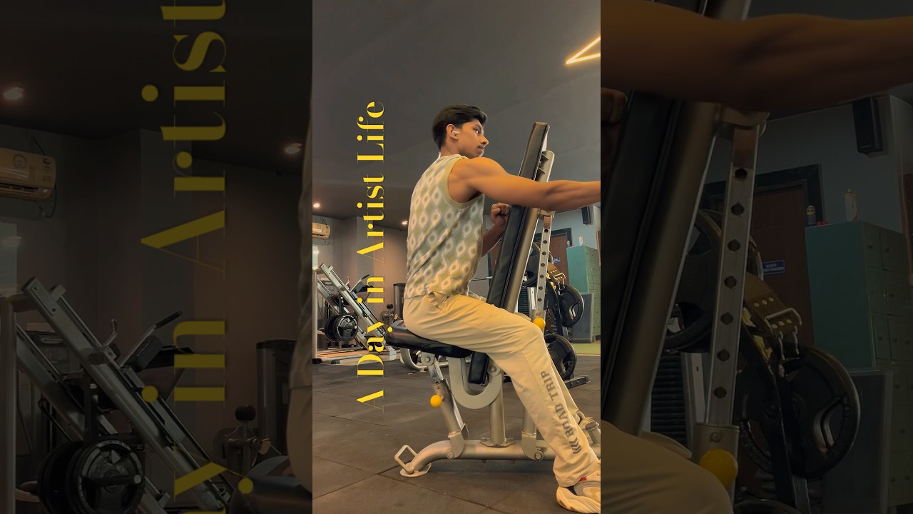 Mini Vlog | Gym Back Day + Packing a Commission Artwork +Sketching #minivlog #shortvideo