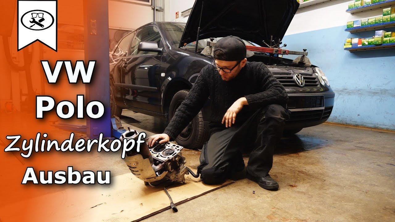 VW Polo 9N 1.2 Zylinderkopfdichtung wechseln (Ausbau) | cylinder head gasket | VitjaWolf | Tutorial