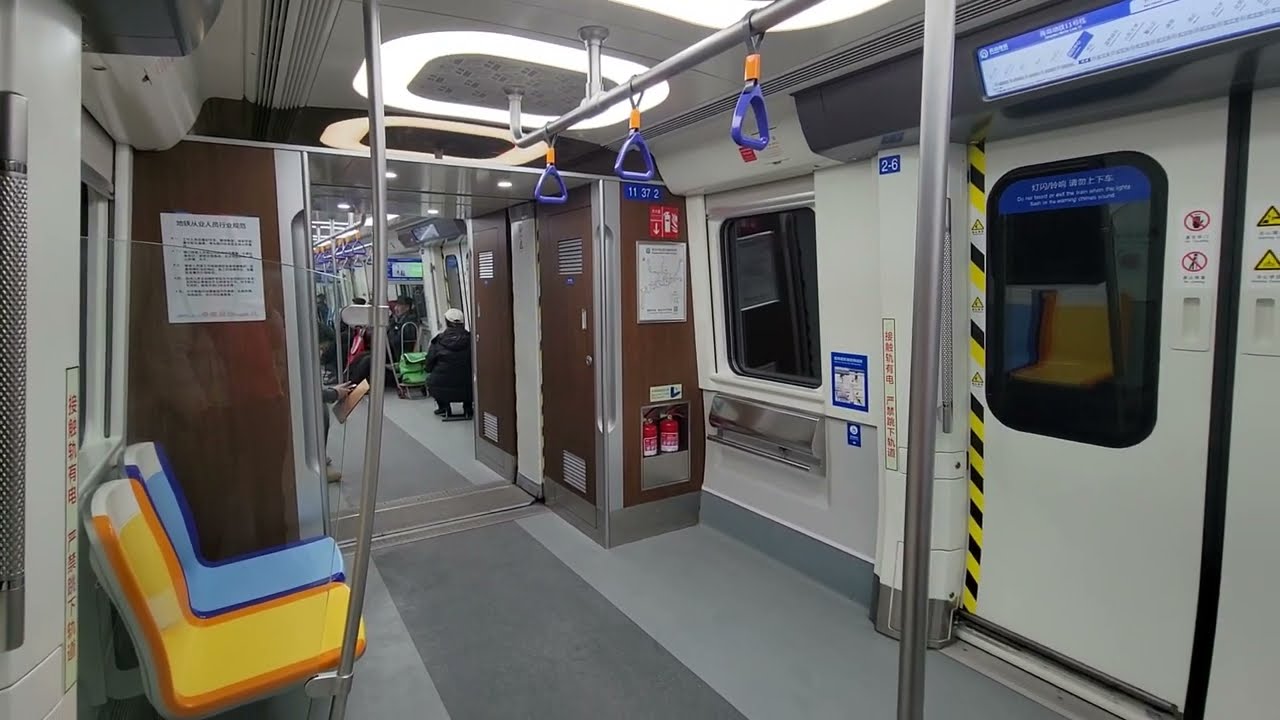 青島地鐵11號線(往博覽中心)高架段行車片段 Qingdao Metro Line 11(to Expo Center)