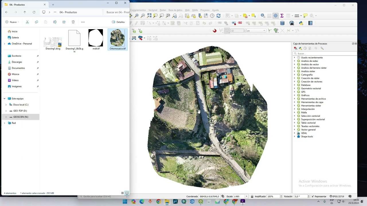 Como obtener CURVAS DE NIVEL a partir de un Modelo Digital de Terreno (MDT) en QGIS  #qgis