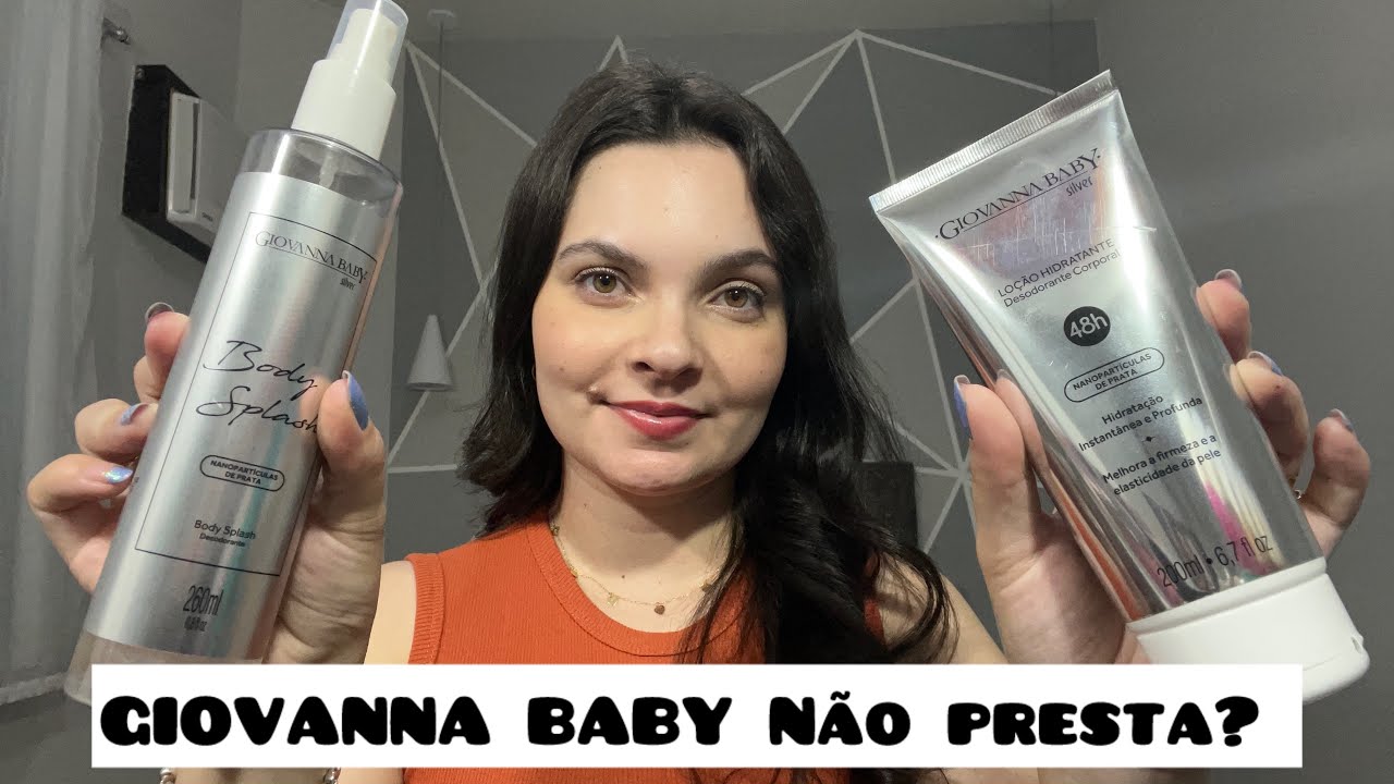 RESENHA BODY SPLASH E HIDRATANTE SILVER - Giovanna Baby 💖