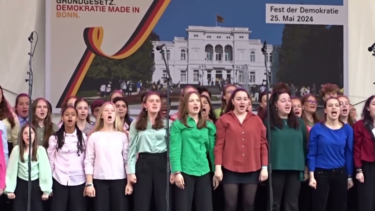 Kinder- und Jugendchor THEATER BONN Live @Villa Hammerschmidt - Bohemian Rhapsody (Freddie Mercury)