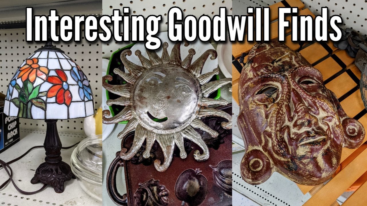 Interesting & Neat Goodwill Thrift Finds-Let's Go Thrifting!-October 2021