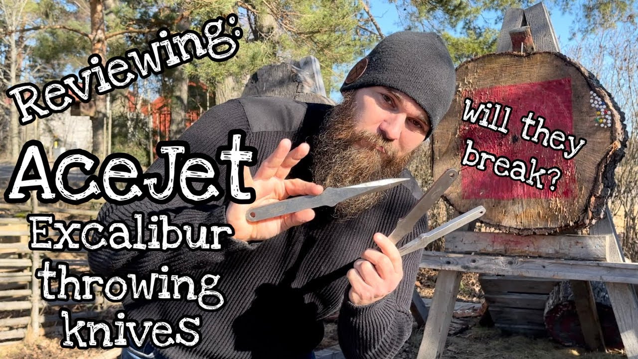 Throwing Knife review - Adam Celadin's Excalibur (AceJet) Promotional code for 5% discount is LOVE