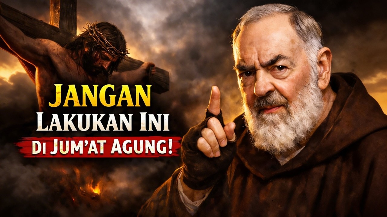 PADRE PIO MEMPERINGATKAN: JANGAN PERNAH MELAKUKAN KESALAHAN INI PADA HARI JUM&rsquo;AT AGUNG