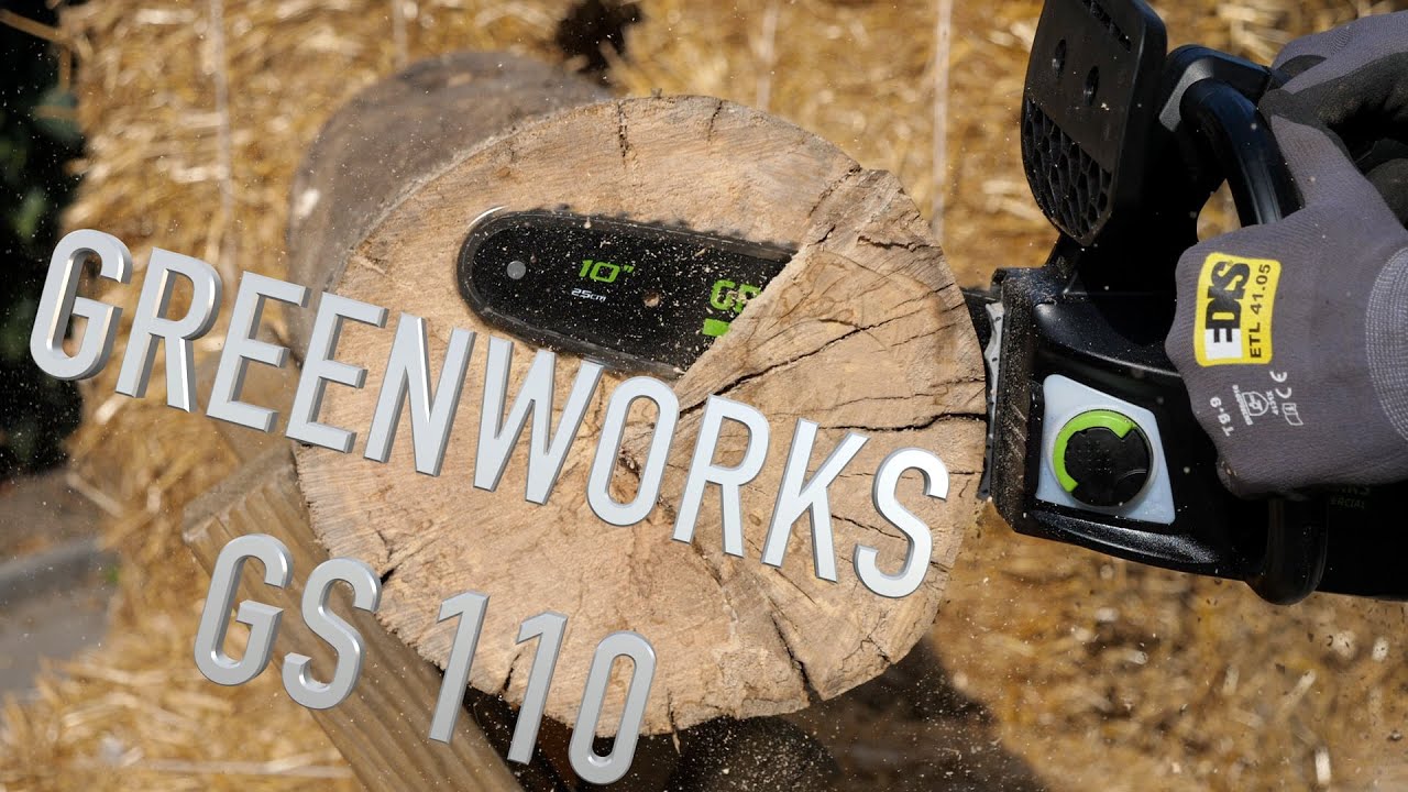 MERLO SERVIZI - Greenworks GS110 Motosega a batteria di qualità