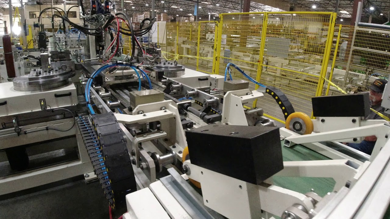 Manufacturing commercial and garage door in USA. MADE in USA.Machines that are on next level