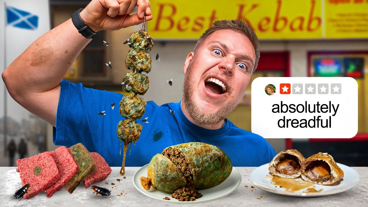 I Tried Glasgow's WORST RATED Takeaways