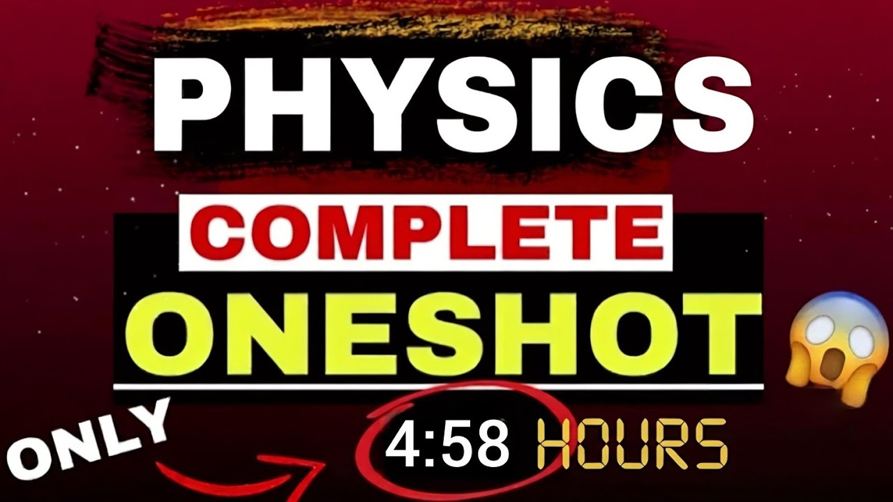 Engineering Physics Complete One Shot | RGPV B.Tech | All Units Covered | 4:58 Hours Marathon
