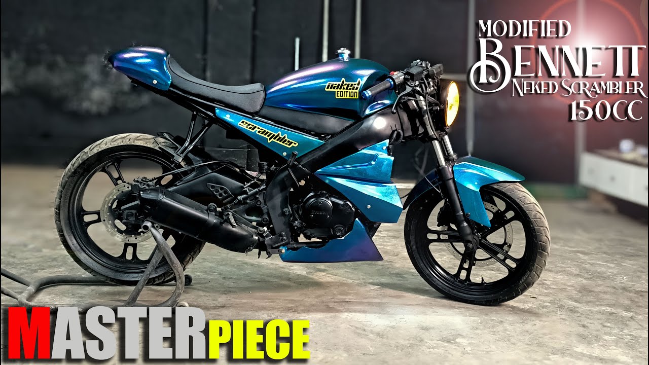BENNETT 150CC bike modified into 