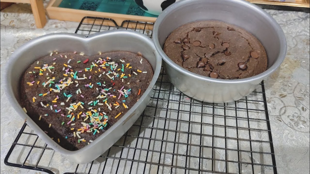 Biscuits cake with oven and without oven too.Quick and easy recipe