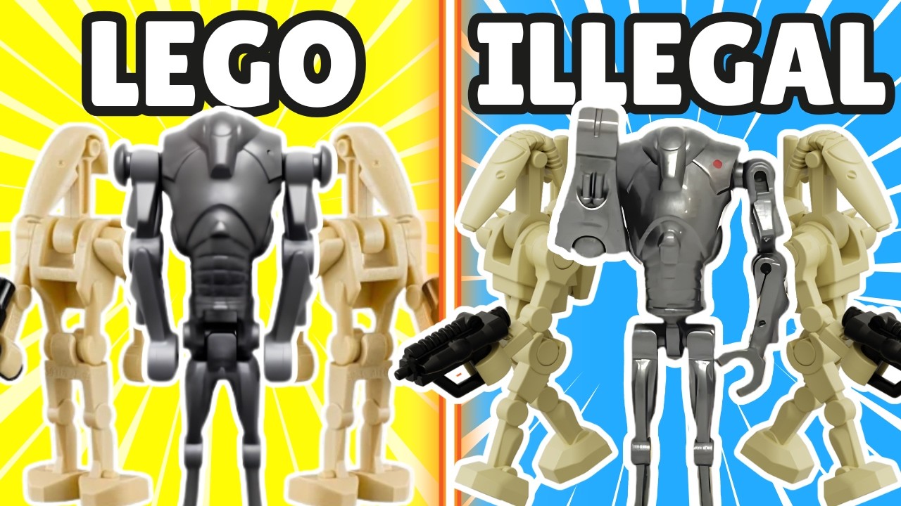 Я создал НЕЗАКОННУЮ армию дроидов из LEGO!