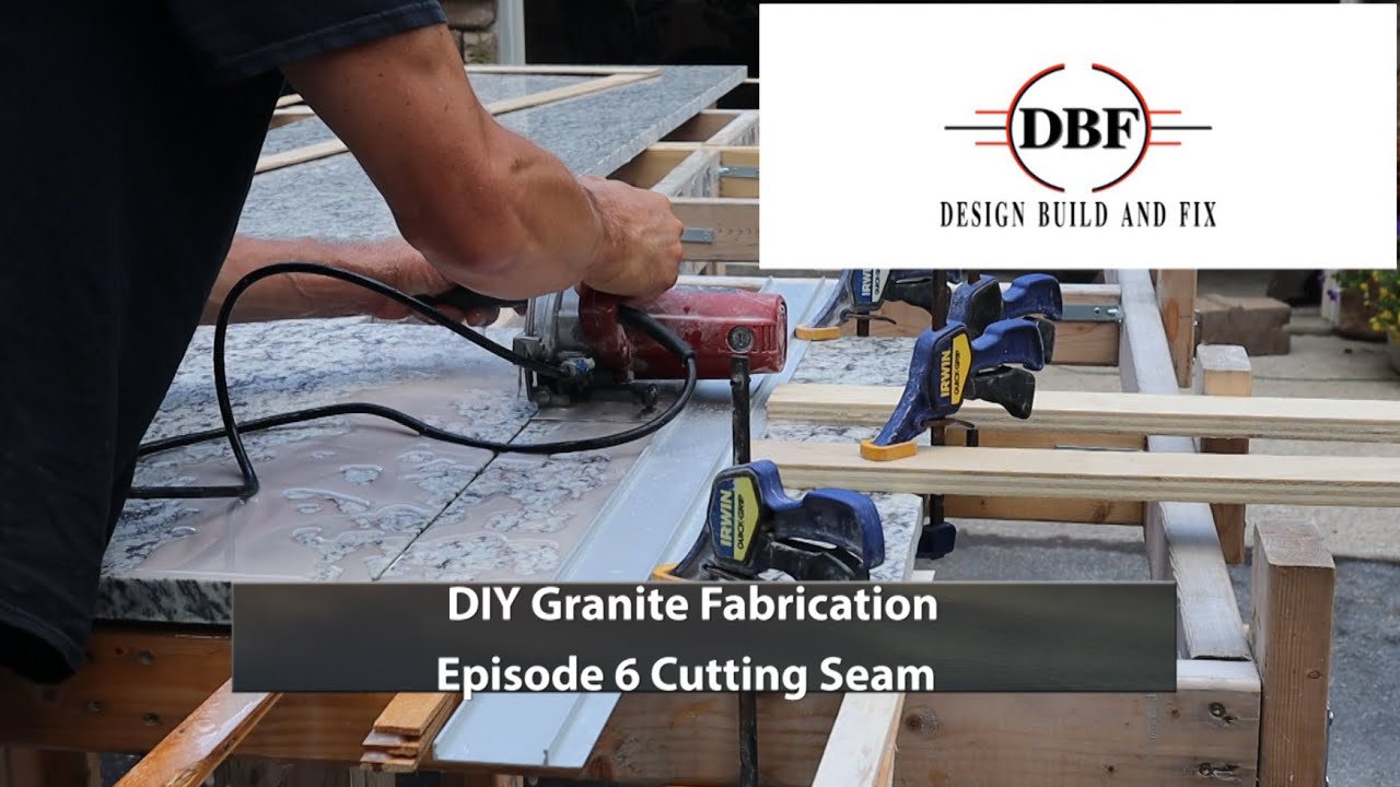 Granite Countertop DIY (Episode 6 Cutting The Seam)