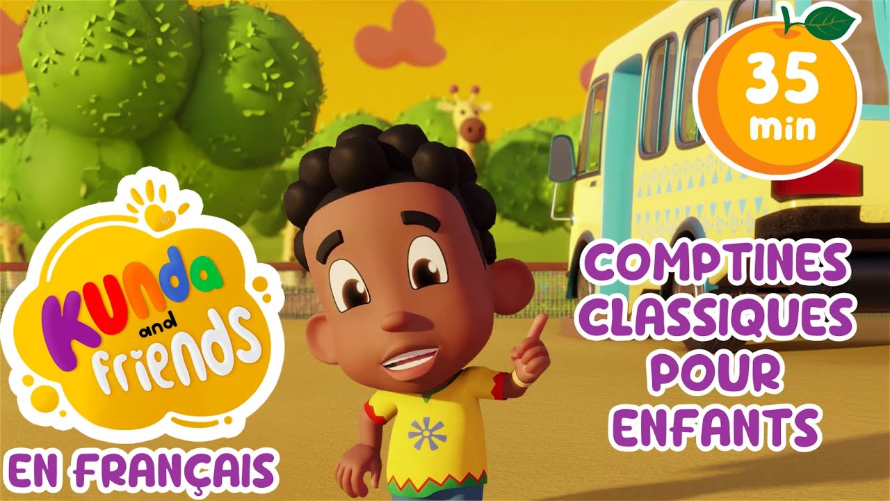 Comptines classiques  | Les Roues de l'Autobus et autres comptines éducatives pour la maternelle