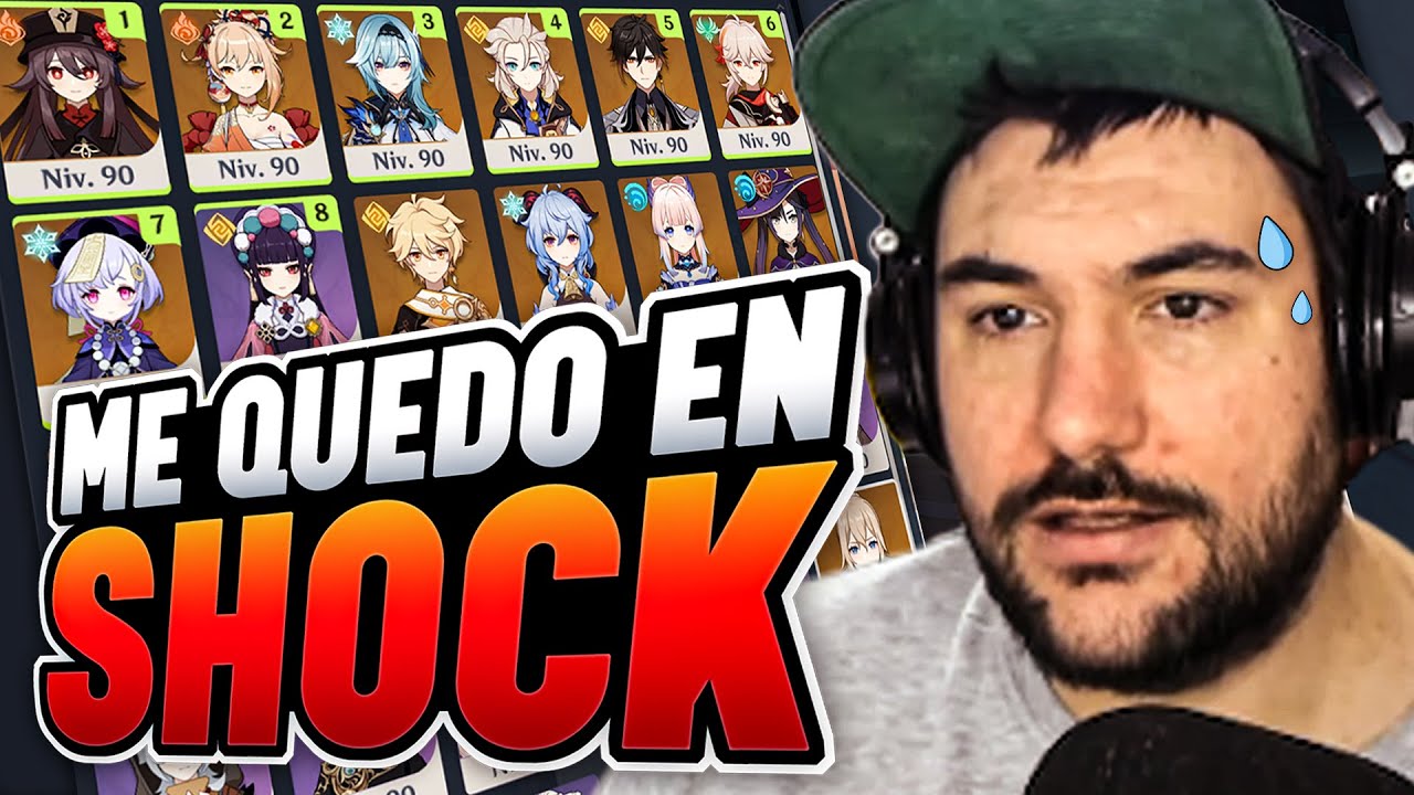 ¡ENCONTRÉ 23 PERSONAJES 🤯 SUBIDOS al NIVEL 90 en la CUENTA de este SUSCRIPTOR! - Genshin Impact