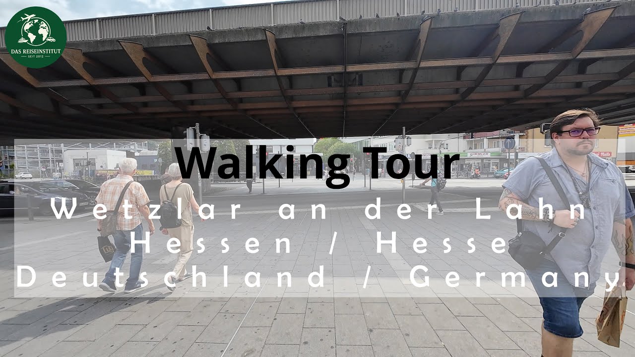 Walking Tour Wetzlar an der Lahn / Hessen / Deutschland / Hesse / Germany / 4K