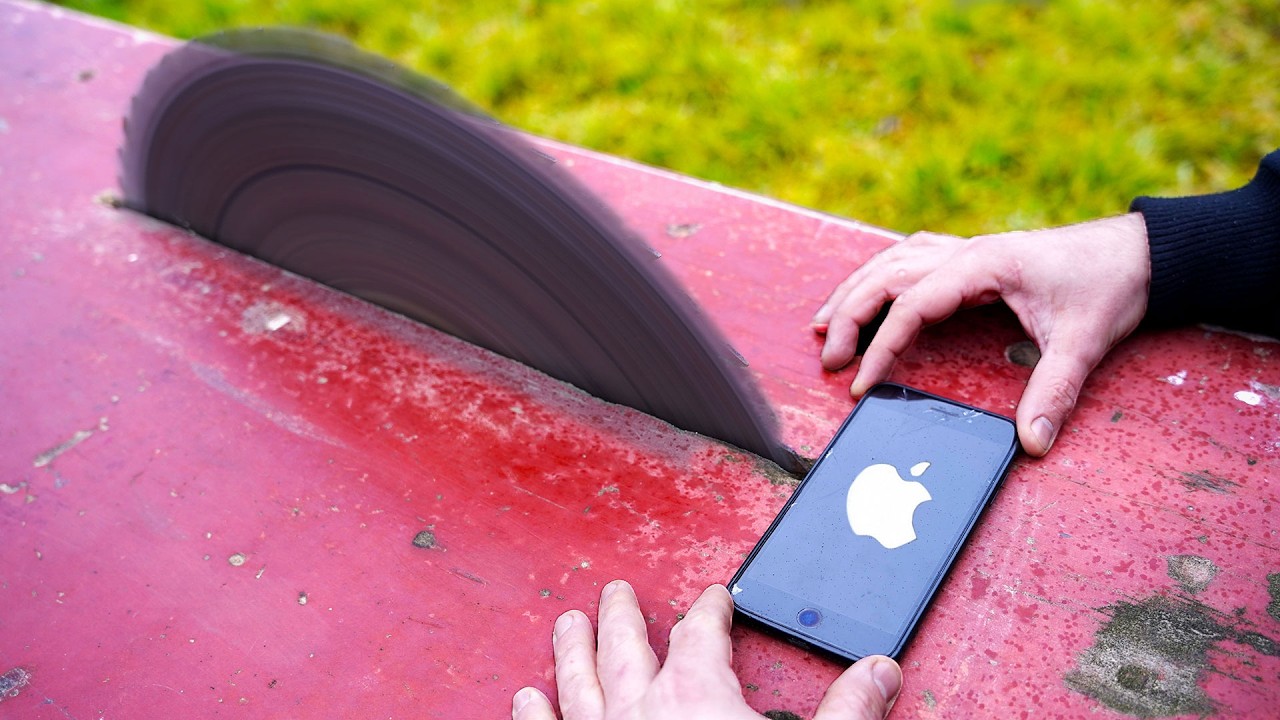 EXPERIMENT: IPHONE VS TATBLE SAW
