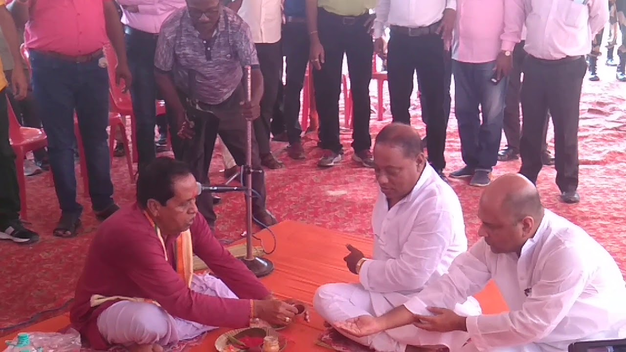 Bhumi Pujan for Mini Secretariat at Silchar