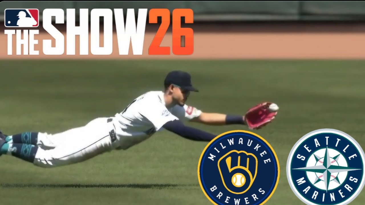 MLB The Show 26 Brewers Vs Mariners