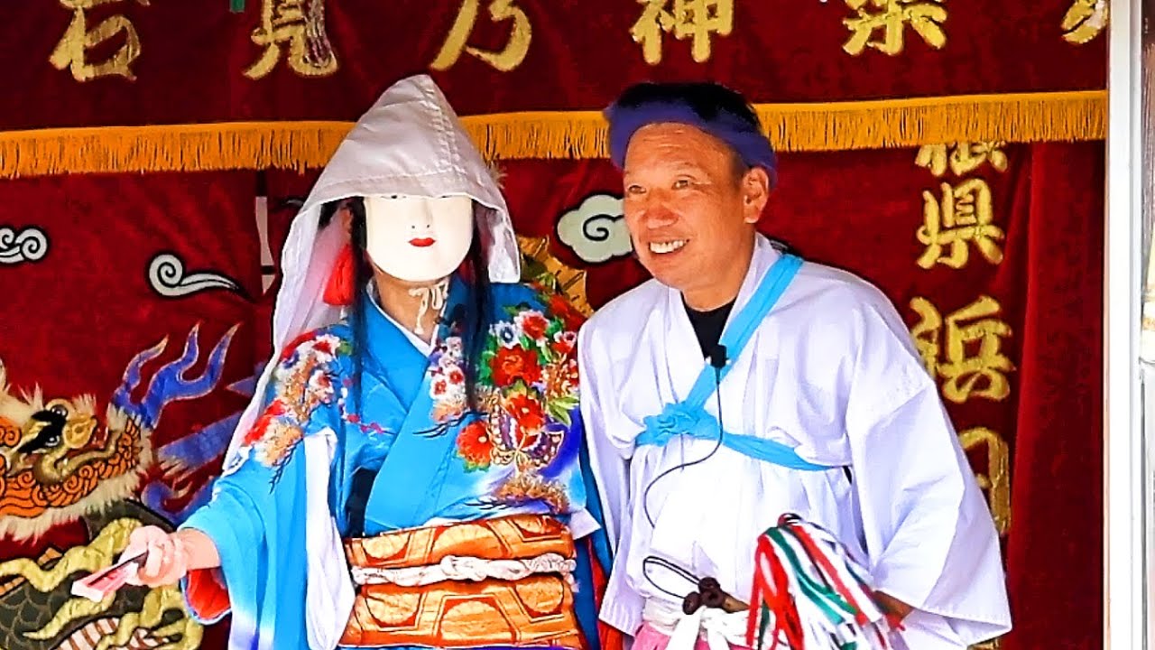 【石見神楽　黒塚（前半）】佐野神楽社中2023.10.9～吉地王子八幡神社秋季例大祭奉納神楽