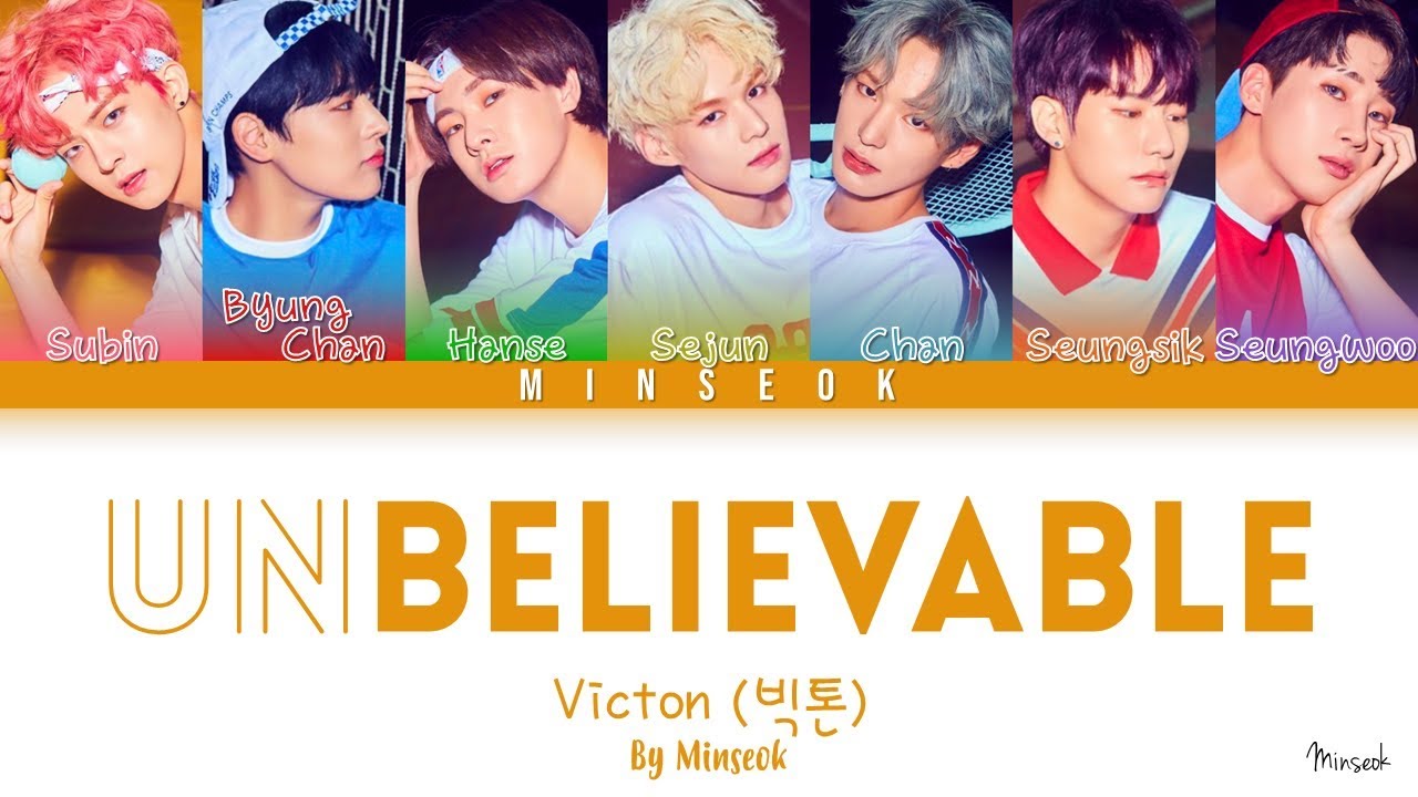 VICTON (빅톤) – UNBELIEVABLE (말도 안돼) (Color Coded/Han/Rom/Eng Lyrics)
