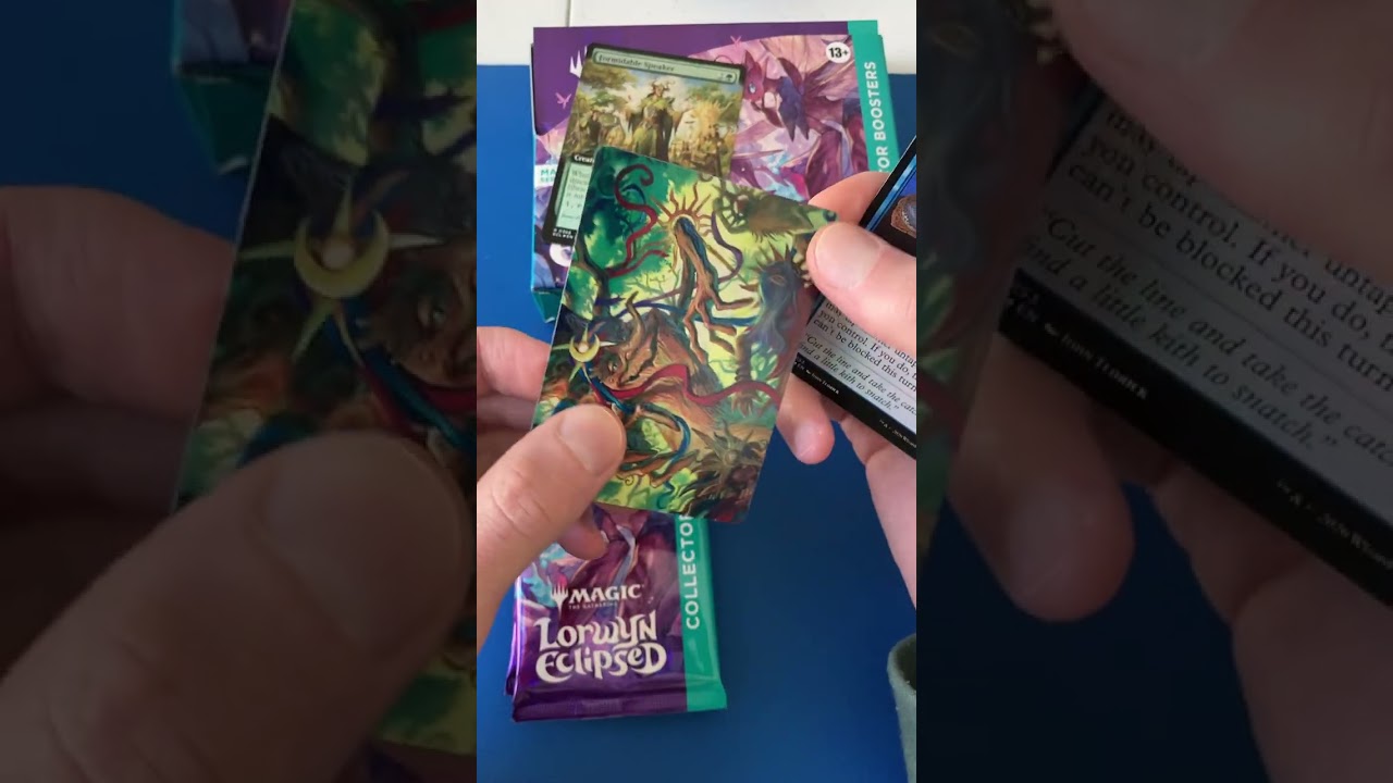 Opening a Lorwyn Eclipsed Collector Booster Box